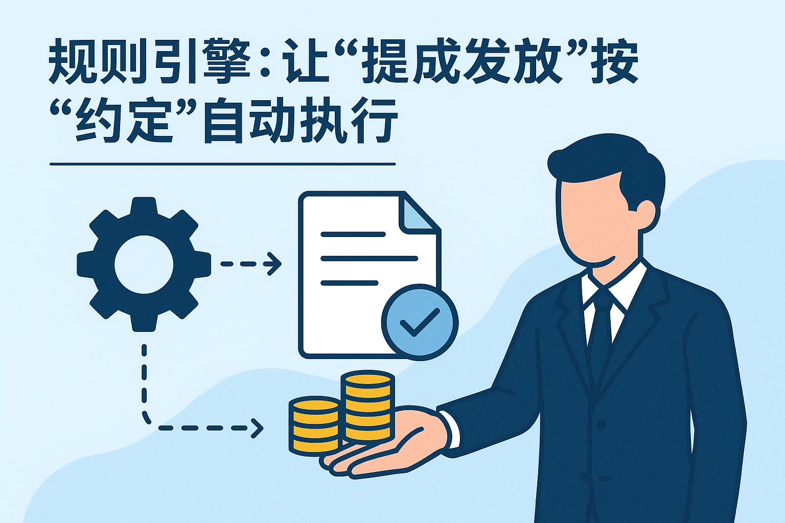 2. 规则引擎：让“提成发放”按“约定”自动执行