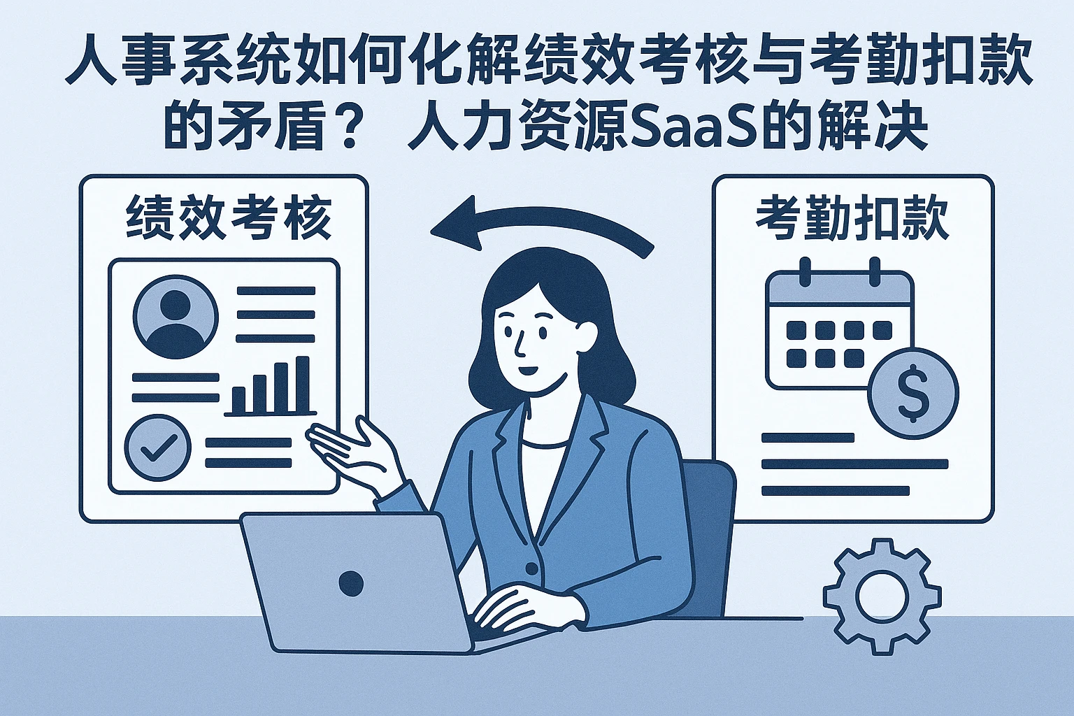 人事系统如何化解绩效考核与考勤扣款的矛盾？人力资源SaaS的精细化解决方案