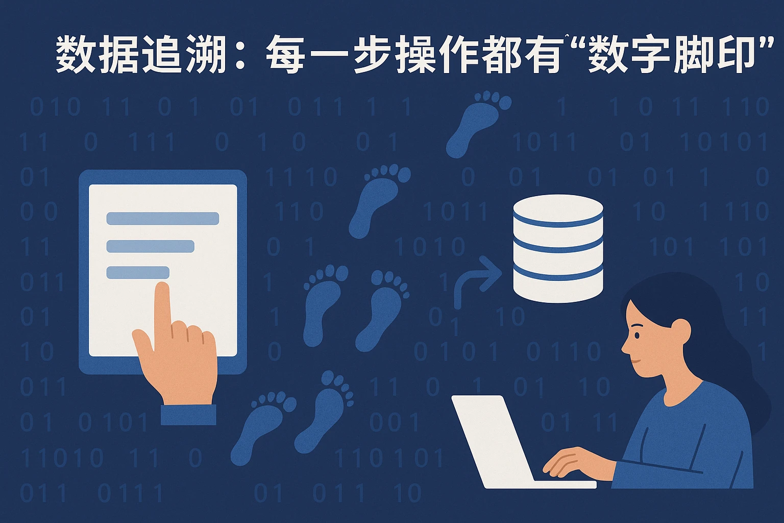 2. 数据追溯：每一步操作都有“数字脚印”