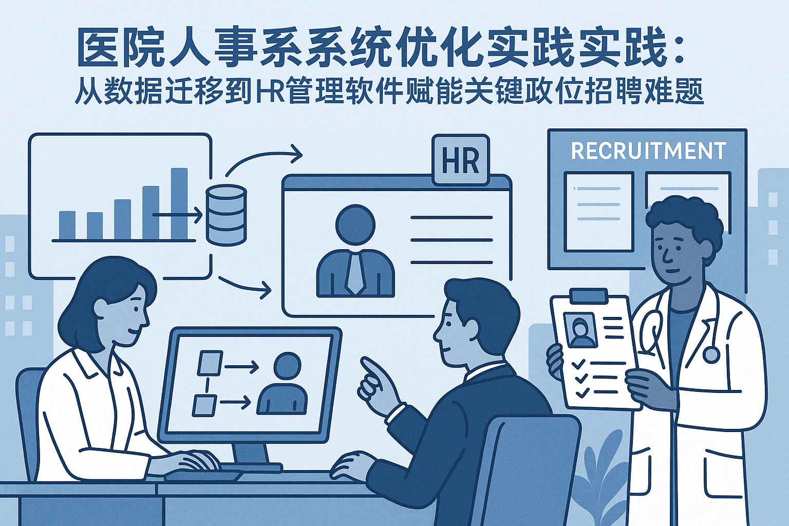 医院人事系统优化实践：从数据迁移到HR管理软件赋能，破解关键岗位招聘难题