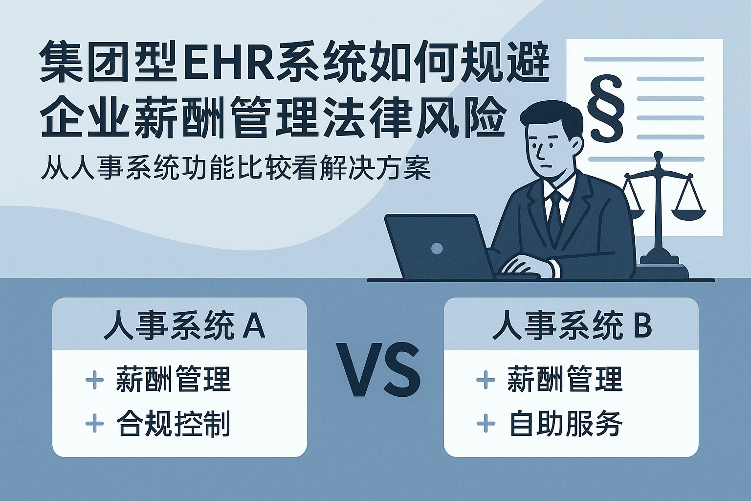 集团型EHR系统如何规避企业薪酬管理法律风险——从人事系统功能比较看解决方案