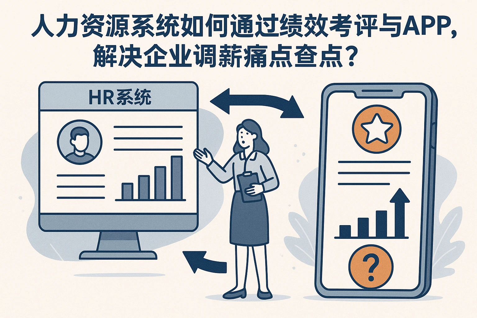 人力资源系统如何通过绩效考评与APP联动，解决企业调薪痛点？