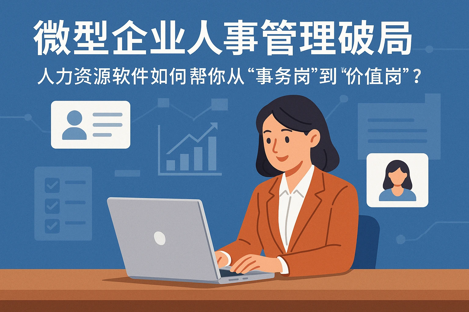 微型企业人事管理破局：人力资源软件如何帮你从“事务岗”到“价值岗”？