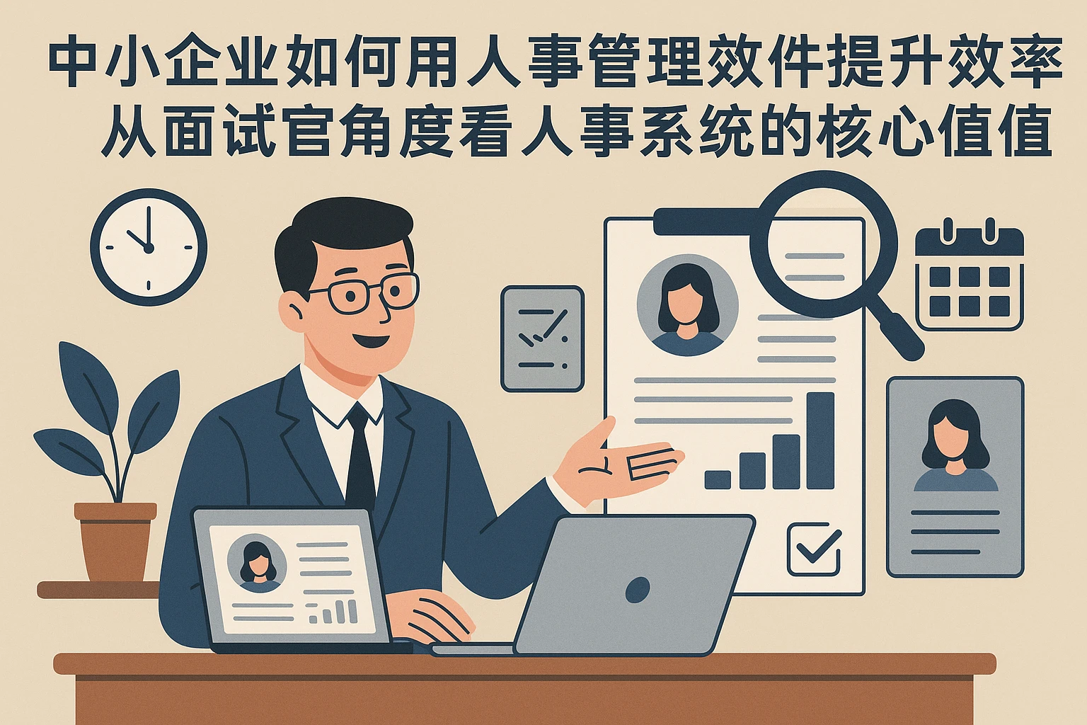 中小企业如何用人事管理软件提升面试效率？从面试官角度看人事系统的核心价值