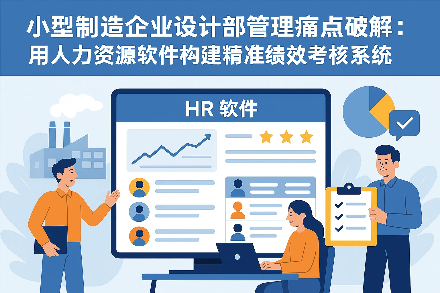 小型制造企业设计部管理痛点破解：用人力资源软件构建精准绩效考核系统