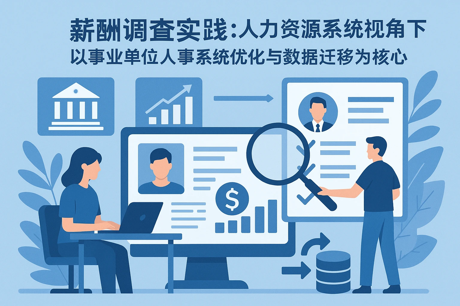 人力资源系统视角下的薪酬调查实践：以事业单位人事系统优化与数据迁移为核心