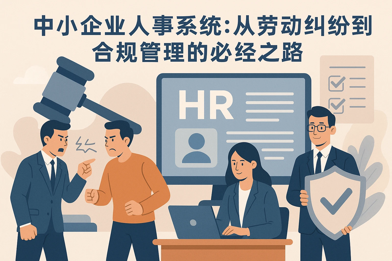 中小企业人事系统：从劳动纠纷到合规管理的必经之路