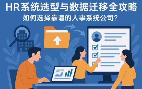 HR系统选型与数据迁移全攻略：如何选择靠谱的人事系统公司？