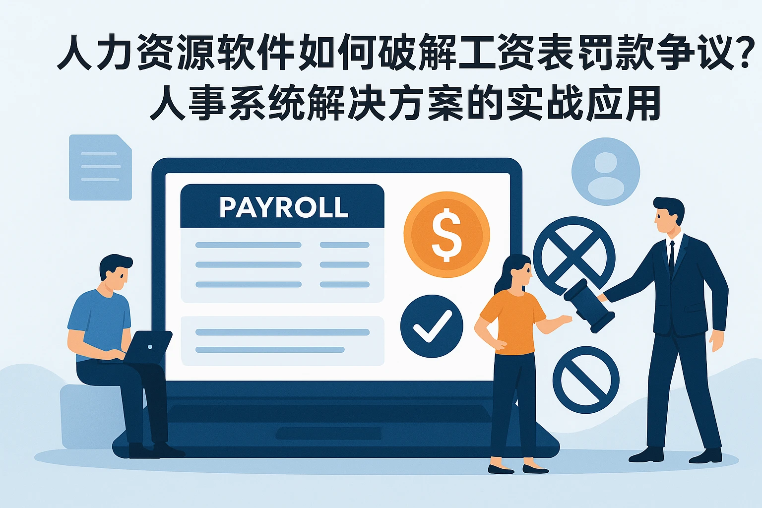 人力资源软件如何破解工资表罚款争议？人事系统解决方案的实战应用