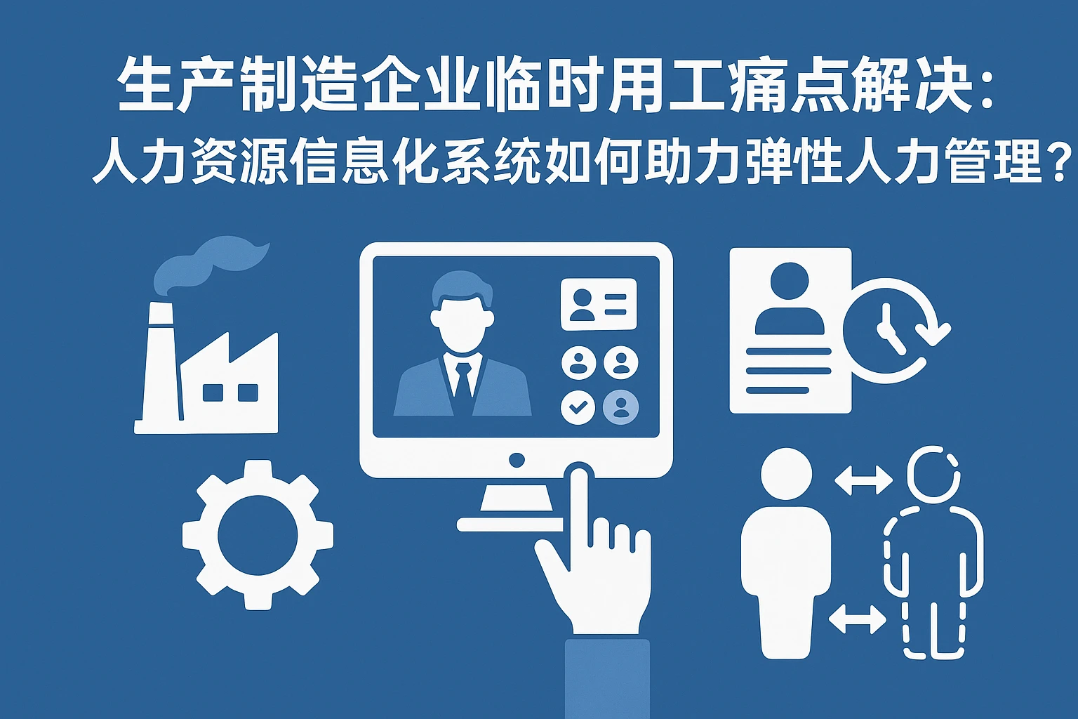 生产制造企业临时用工痛点破解：人力资源信息化系统如何助力弹性人力管理？