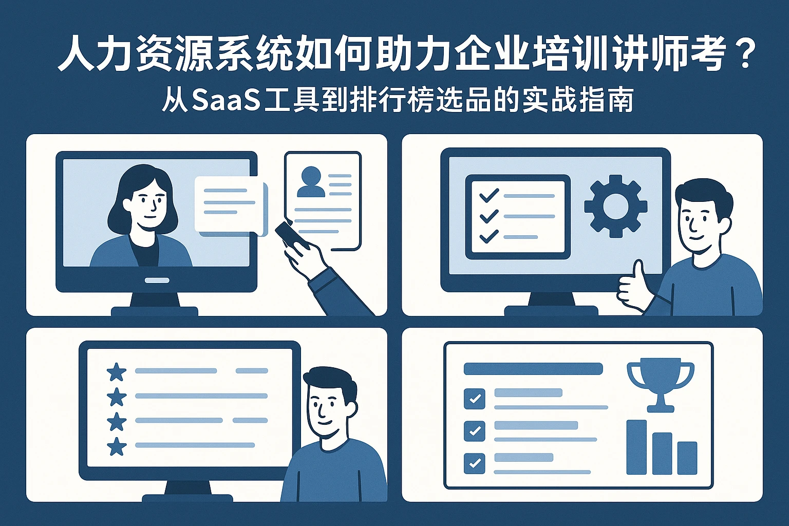 人力资源系统如何助力企业培训讲师考核？从SaaS工具到排行榜选品的实战指南