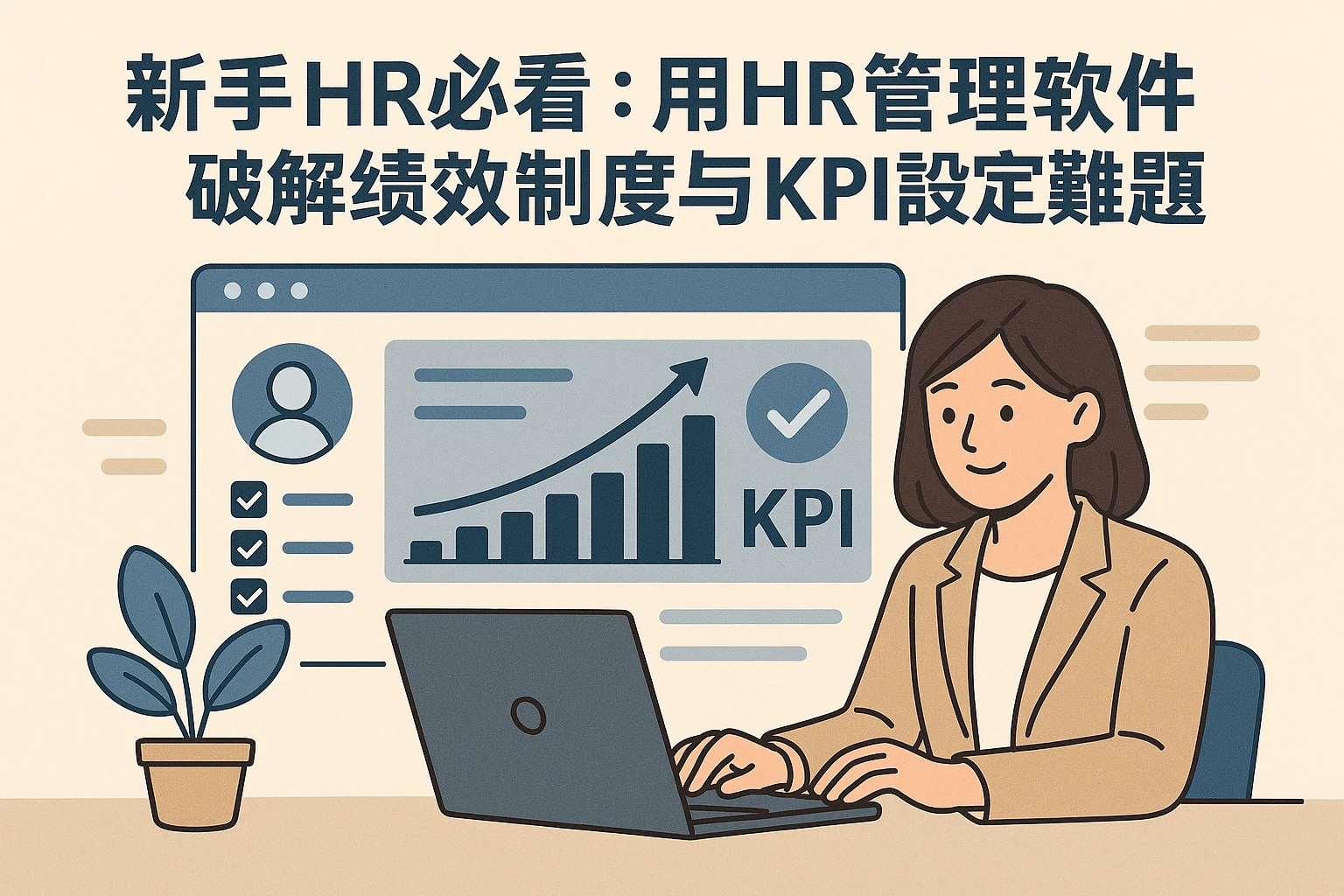 新手HR必看：用HR管理软件破解绩效制度与KPI设定难题