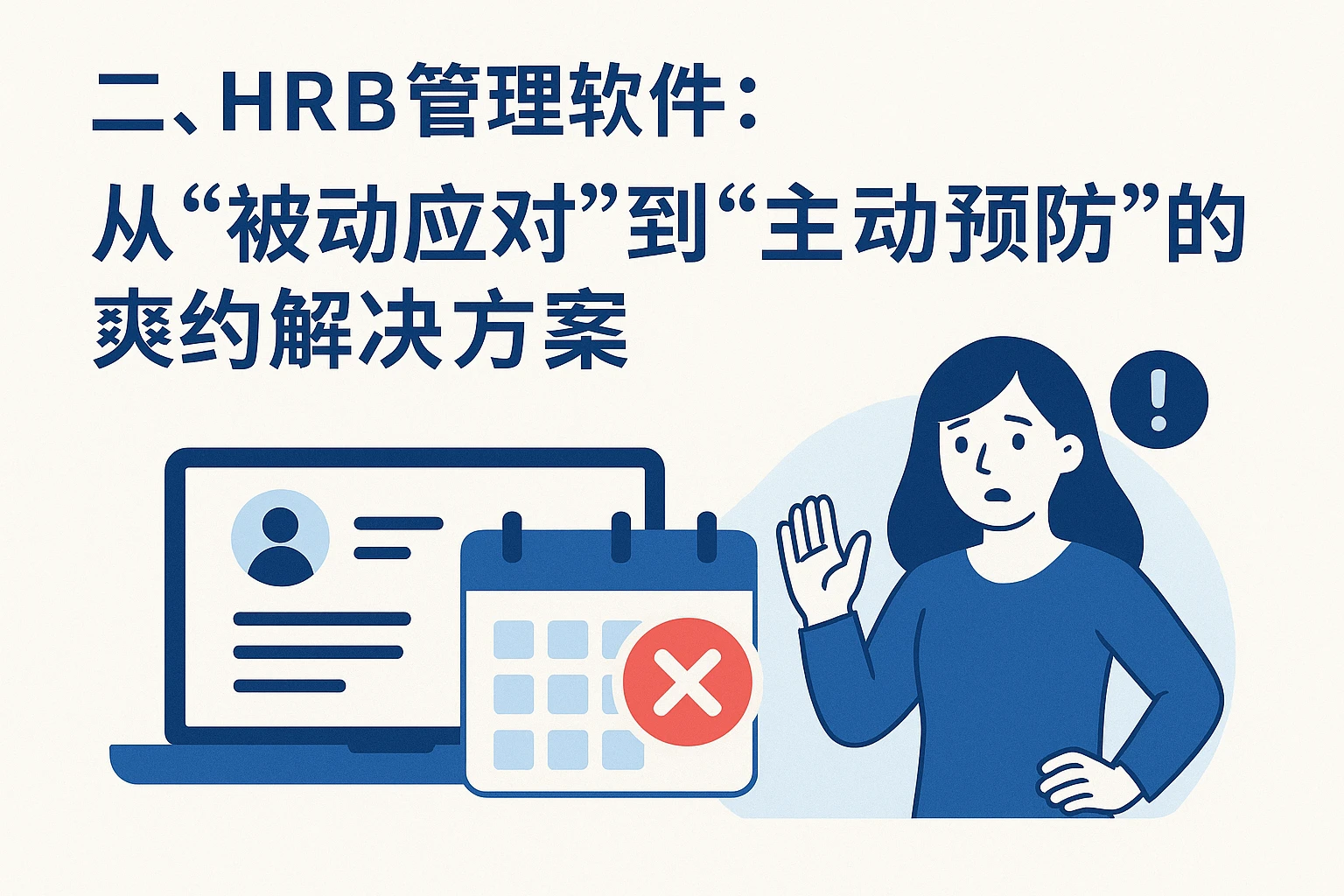 二、HR管理软件：从“被动应对”到“主动预防”的爽约解决方案