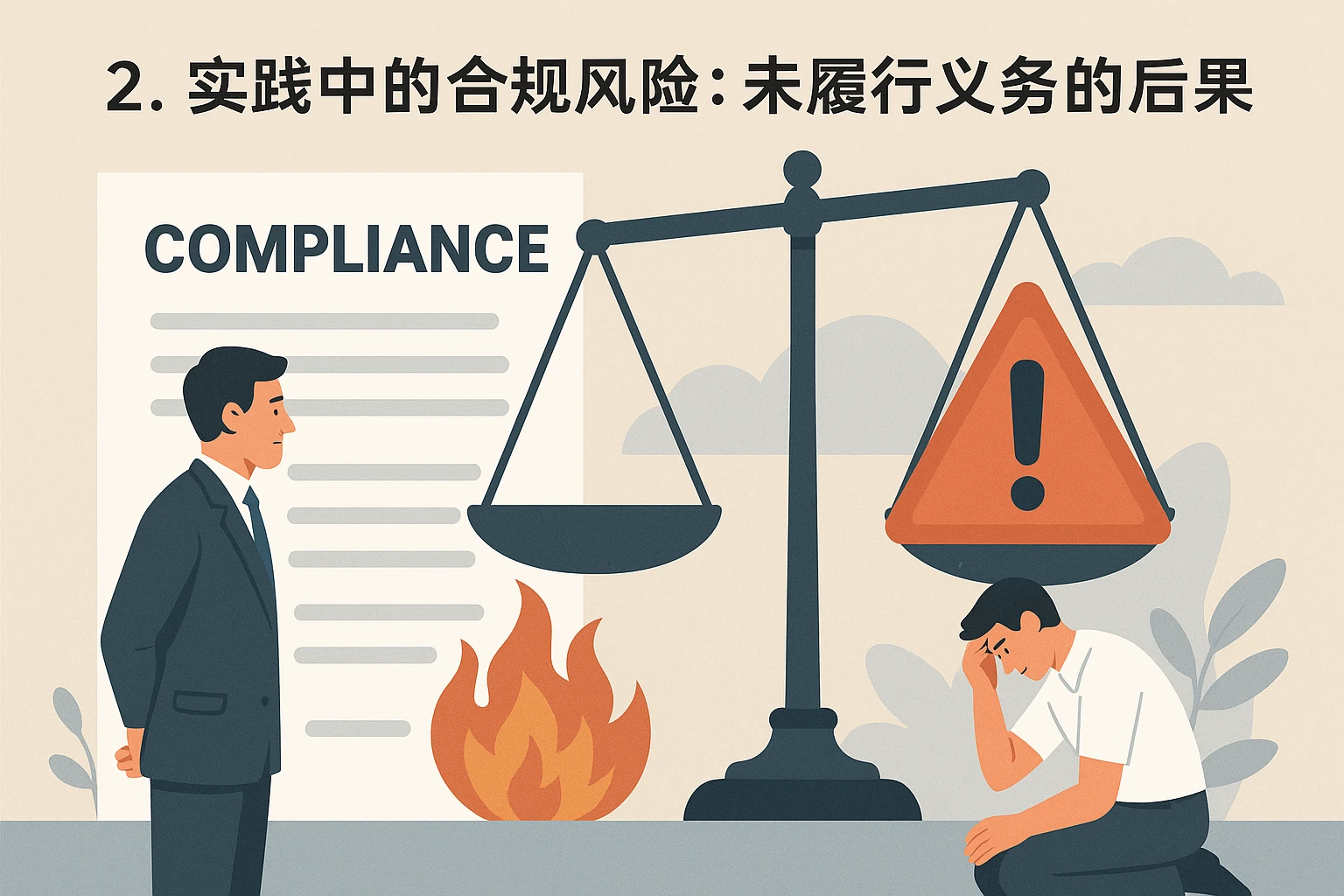 2. 实践中的合规风险：未履行义务的后果