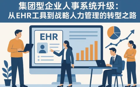 集团型企业人事系统升级：从EHR工具到战略人力管理的转型之路