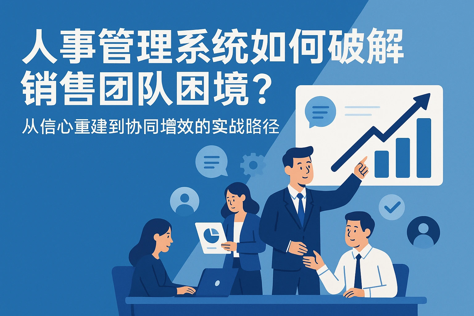 人事管理系统如何破解销售团队困境？从信心重建到协同增效的实战路径