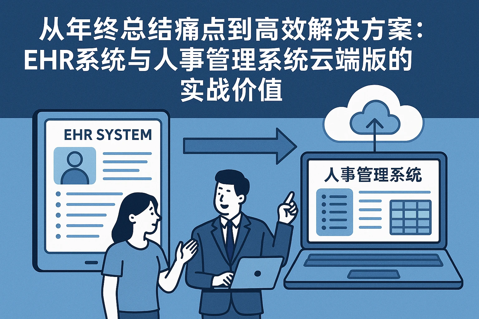 从年终总结痛点到高效解决方案：ehr系统与人事管理系统云端版的实战价值