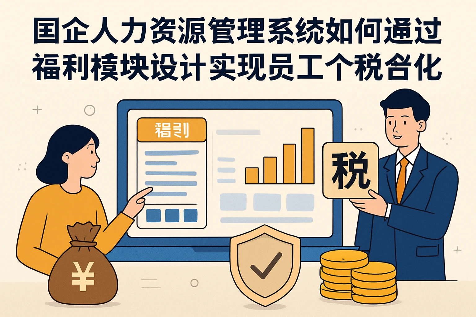 国企人力资源管理系统如何通过福利模块设计实现员工个税合理优化