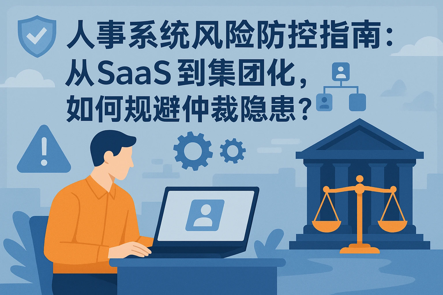 人事系统风险防控指南：从SaaS到集团化，如何规避仲裁隐患？