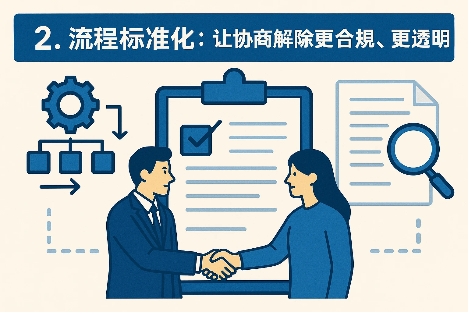 2. 流程标准化：让协商解除更合规、更透明