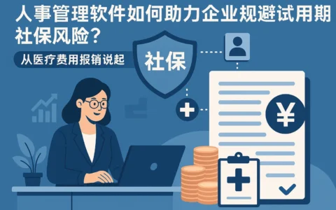 人事管理软件如何助力企业规避试用期社保风险？从医疗费用报销说起