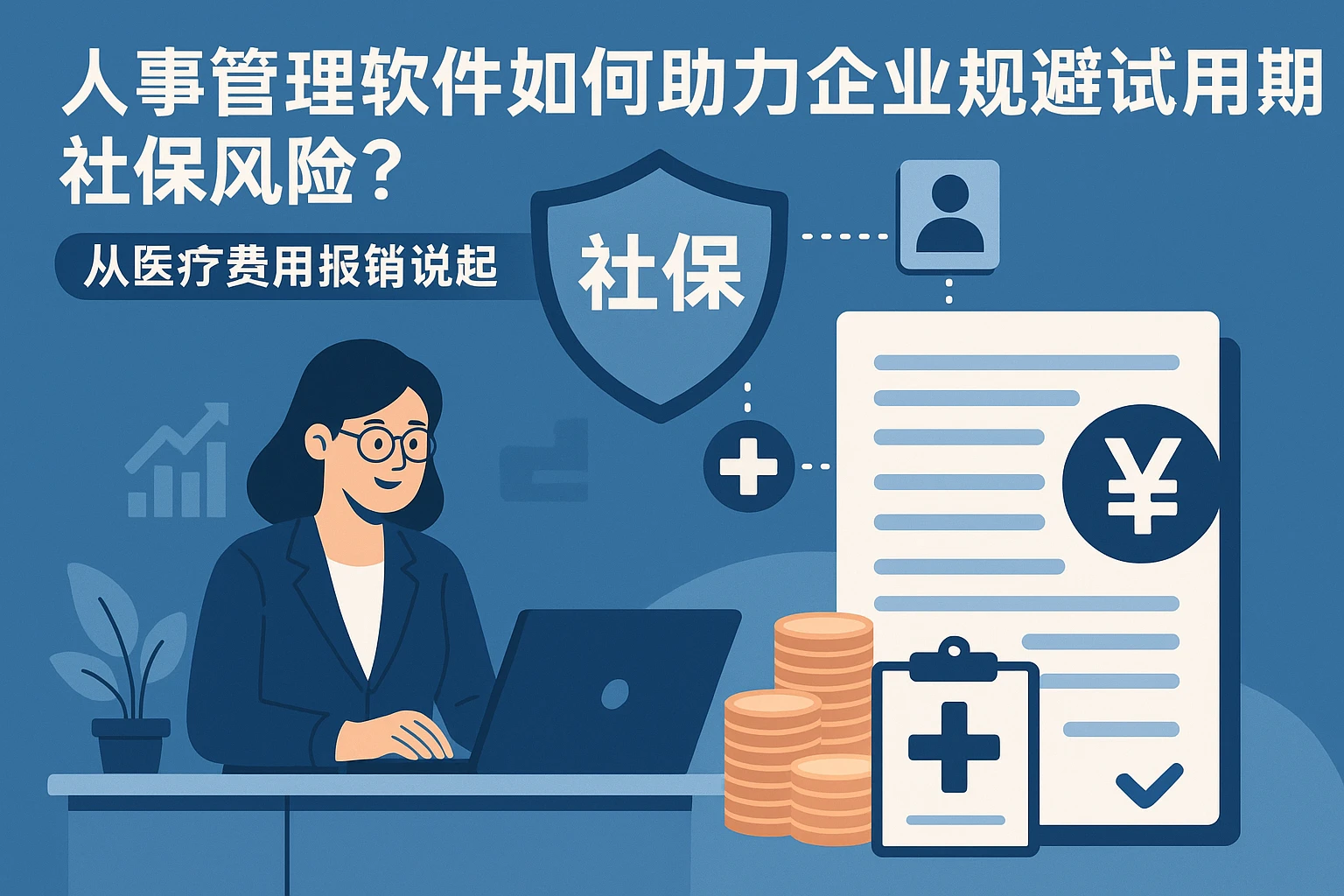 人事管理软件如何助力企业规避试用期社保风险？从医疗费用报销说起