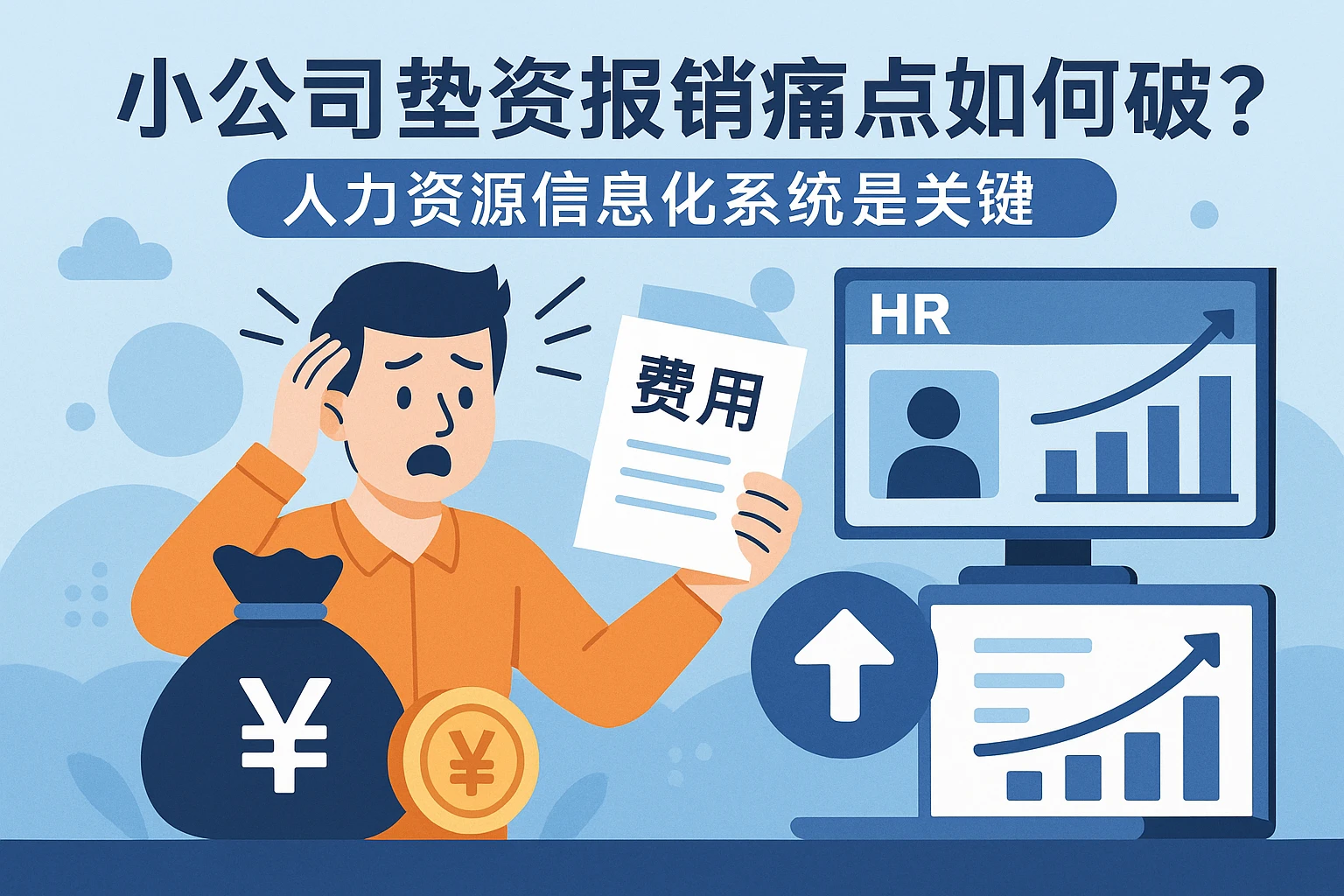 小公司垫资报销痛点如何破？人力资源信息化系统是关键
