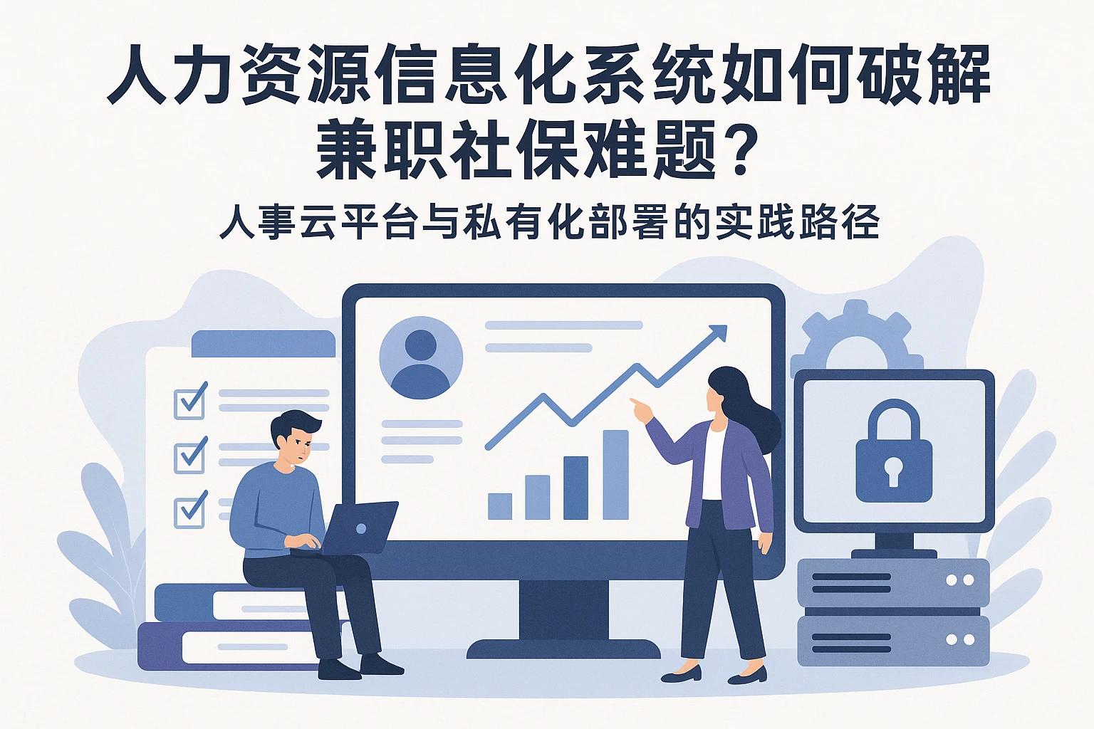 人力资源信息化系统如何破解兼职社保难题？人事云平台与私有化部署的实践路径