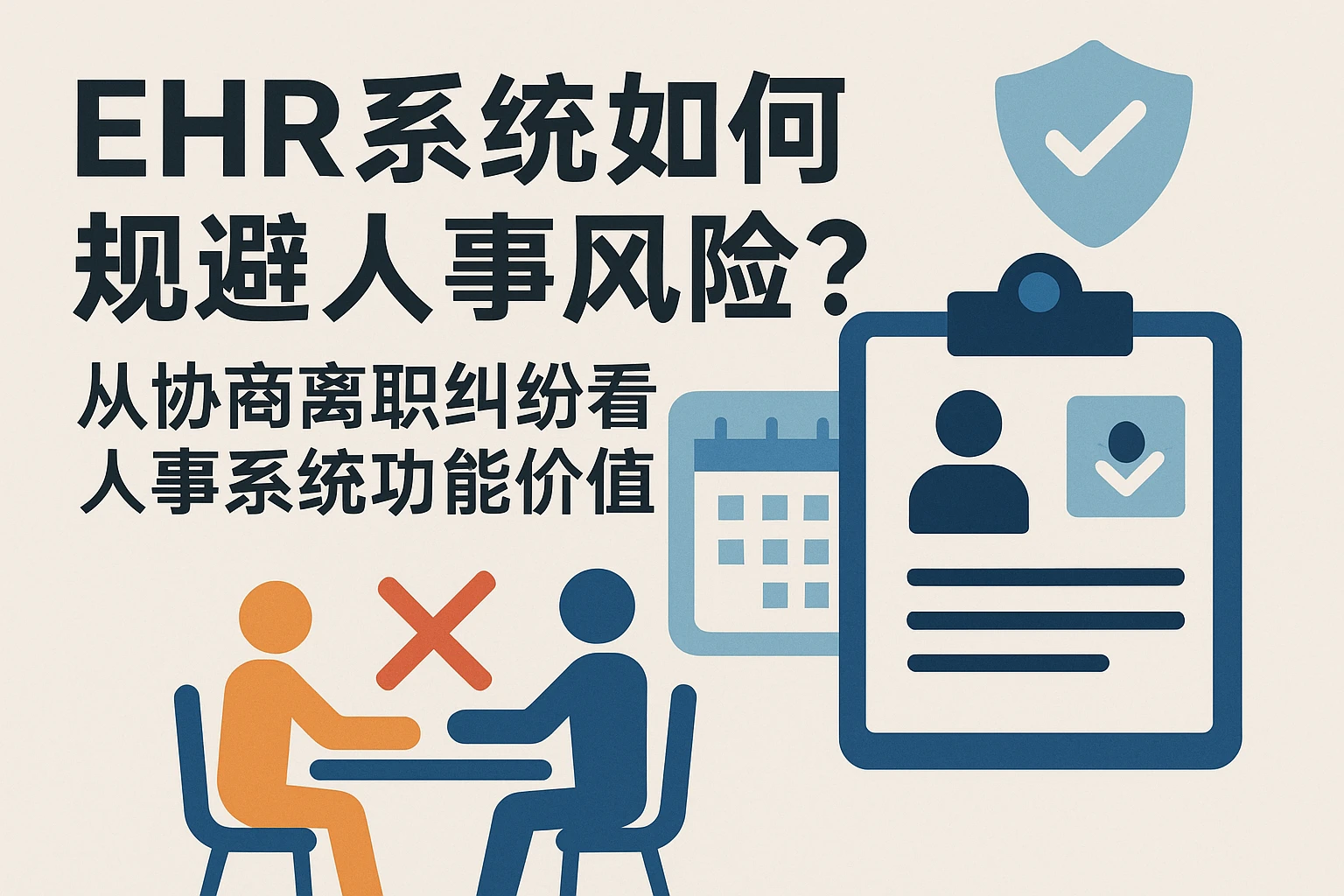 EHR系统如何规避人事风险？从协商离职纠纷看人事系统功能价值