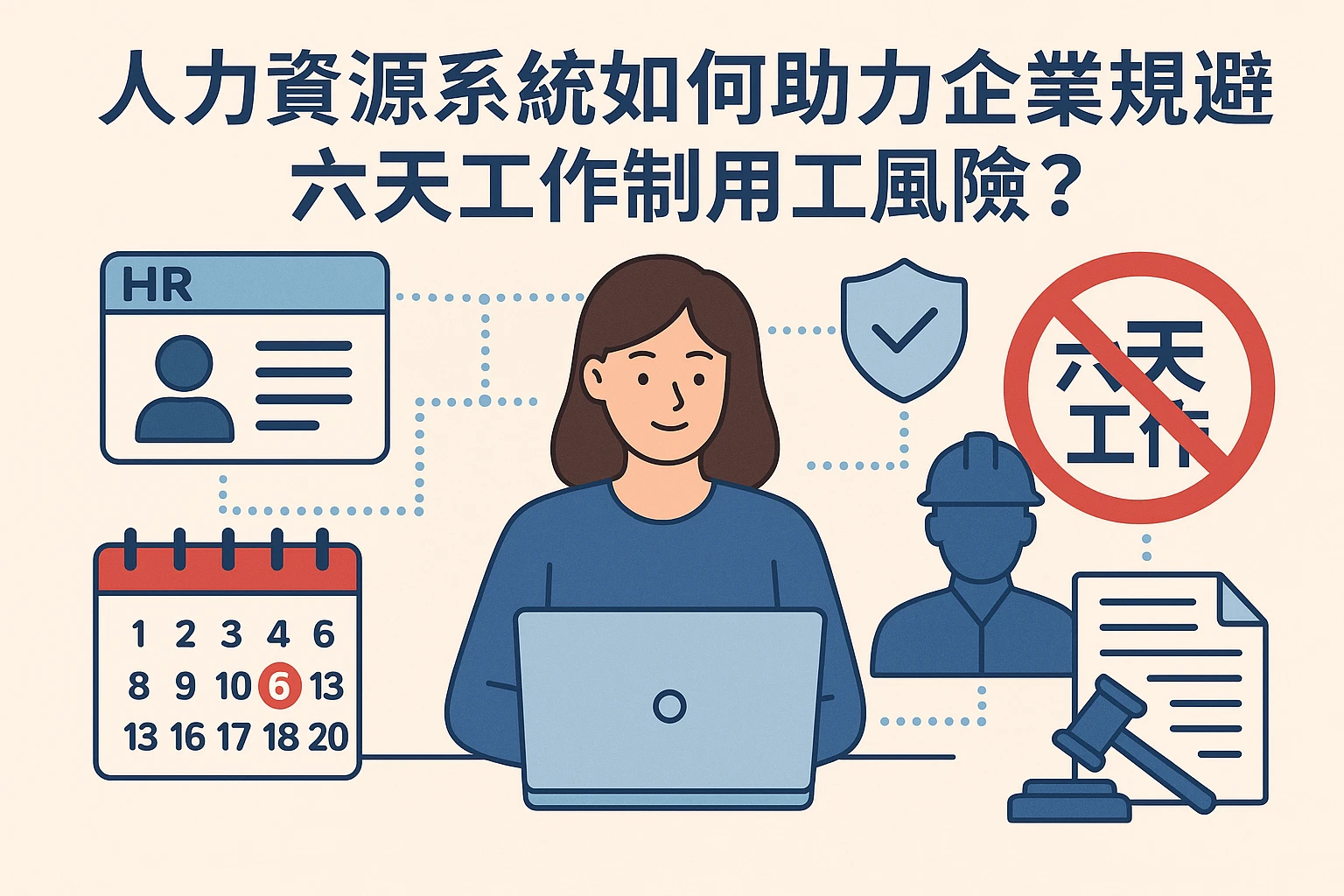 人力资源系统如何助力企业规避六天工作制用工风险？
