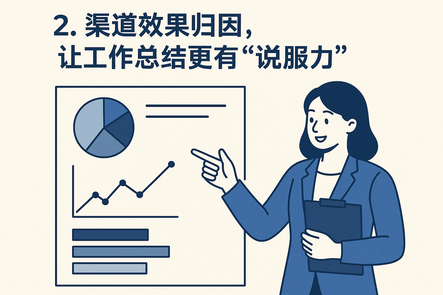 2. 渠道效果归因，让工作总结更有“说服力”