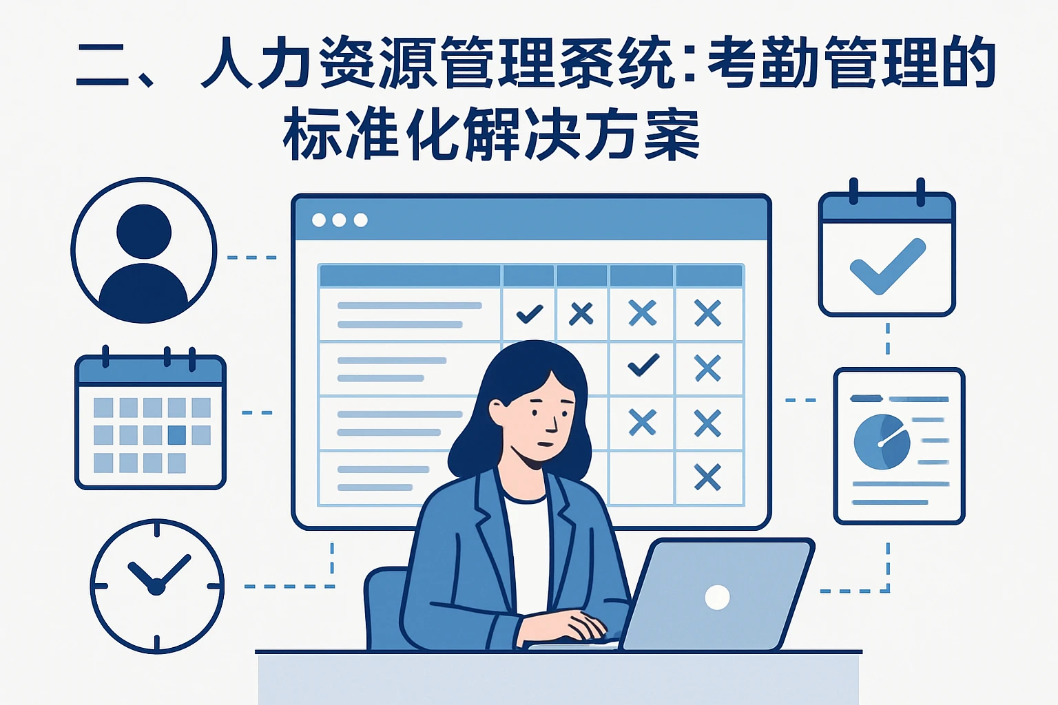 二、人力资源管理系统：考勤管理的标准化解决方案