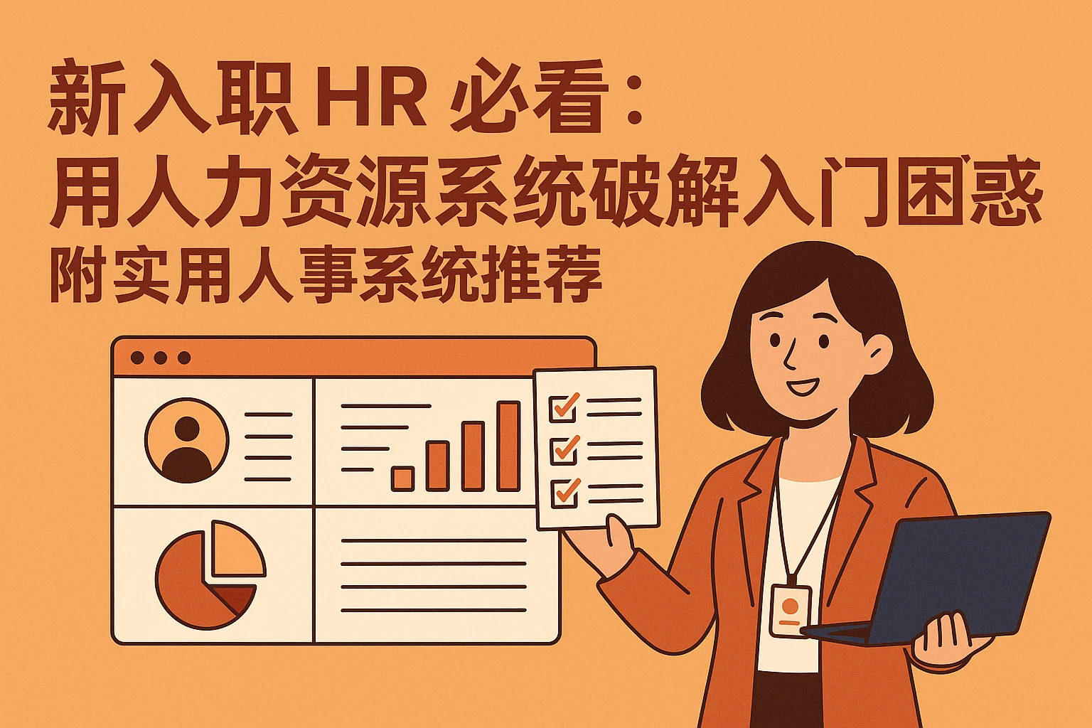 新入职HR必看：用人力资源系统破解入门困惑，附实用人事系统推荐