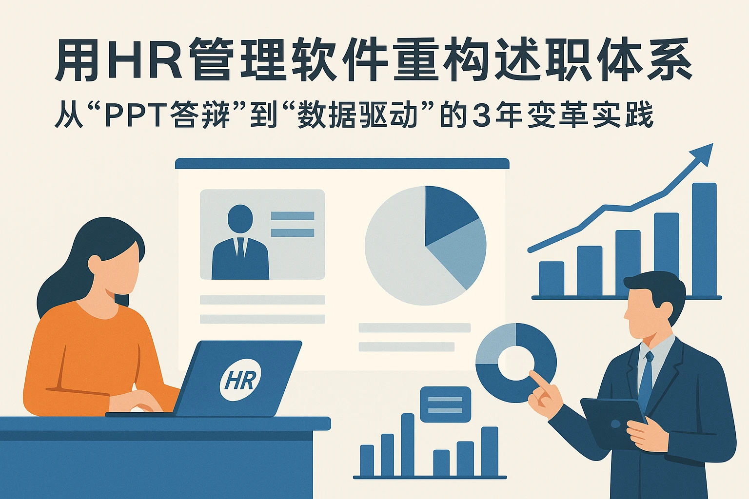 用HR管理软件重构述职体系：从“PPT答辩”到“数据驱动”的3年变革实践