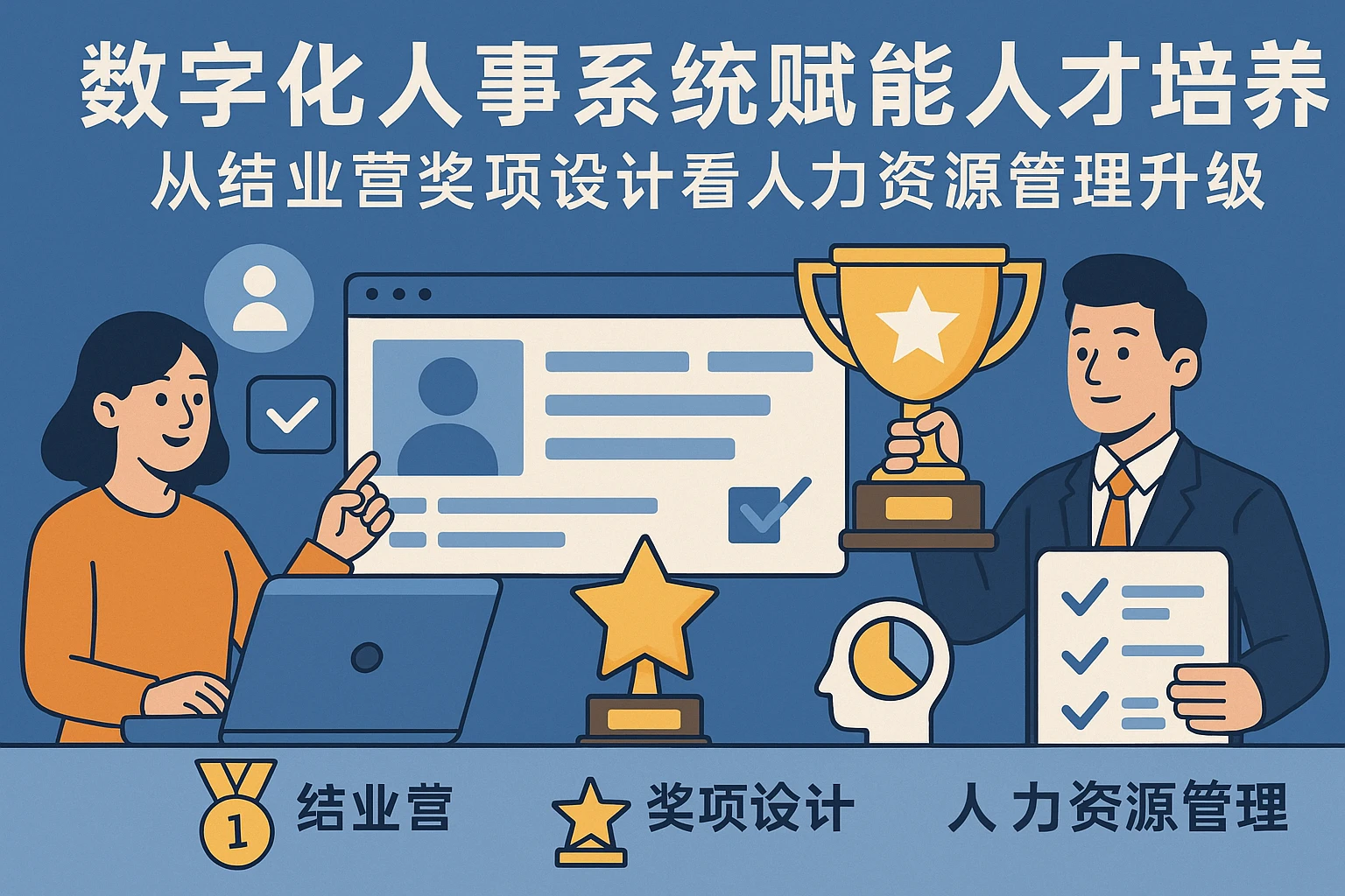数字化人事系统赋能人才培养：从结业营奖项设计看人力资源管理升级
