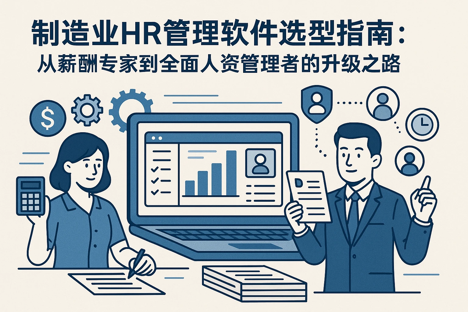 制造业HR管理软件选型指南：从薪酬专家到全面人资管理者的升级之路
