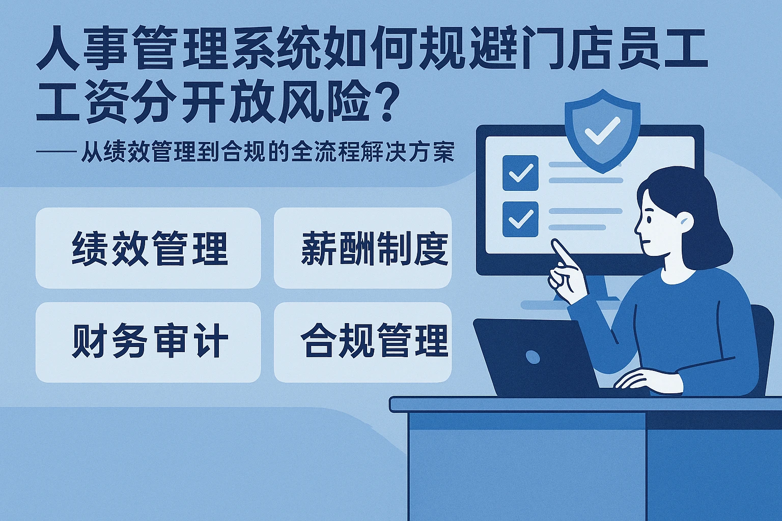 人事管理系统如何规避门店员工工资分开发放风险？——从绩效管理到合规的全流程解决方案