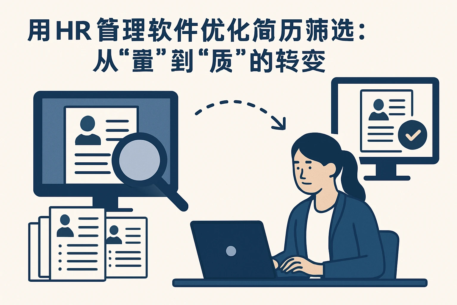 二、用HR管理软件优化简历筛选：从“量”到“质”的转变