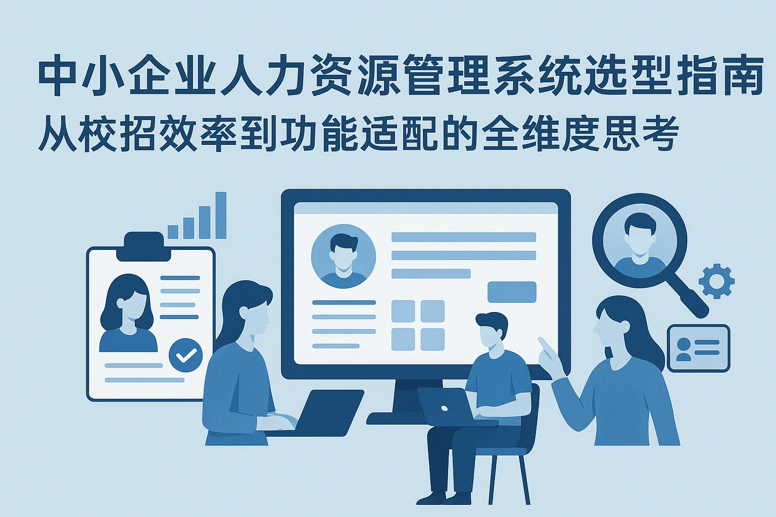 中小企业人力资源管理系统选型指南：从校招效率到功能适配的全维度思考
