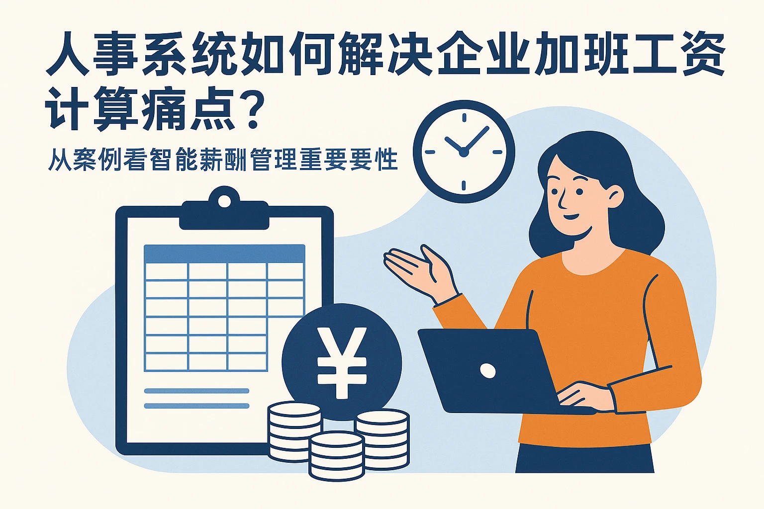人事系统如何解决企业加班工资计算痛点？从案例看智能薪酬管理的重要性
