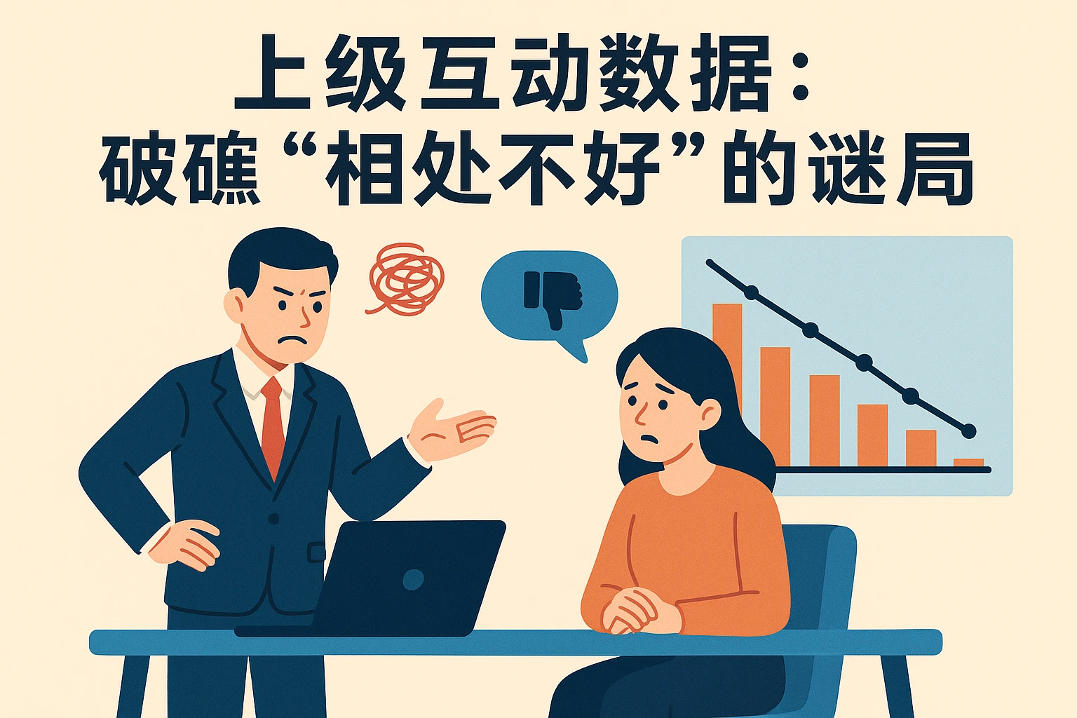 2. 上级互动数据：破解“相处不好”的谜局