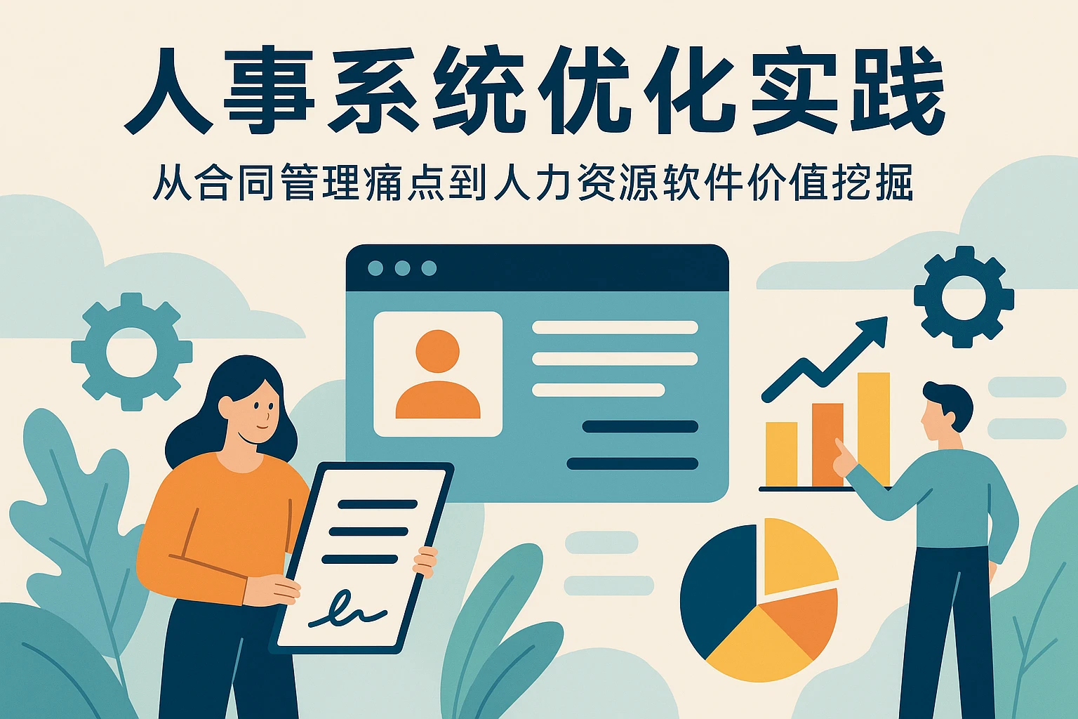 人事系统优化实践：从合同管理痛点到人力资源软件价值挖掘