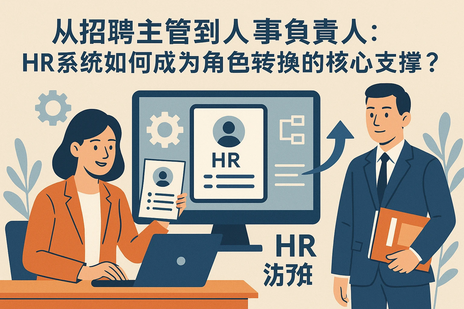 从招聘主管到人事负责人：HR系统如何成为角色转换的核心支撑？