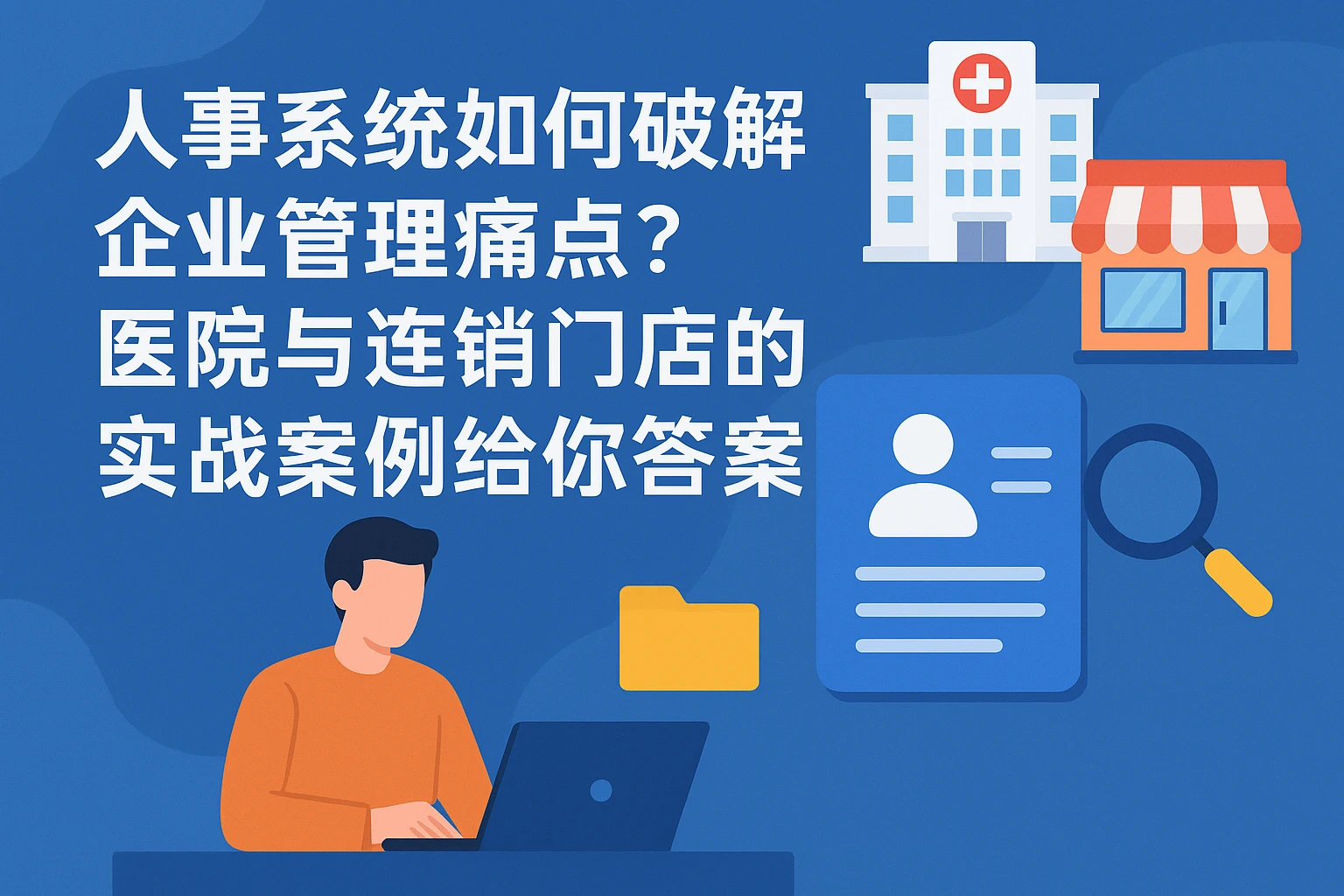 人事系统如何破解企业管理痛点？医院与连锁门店的实战案例给你答案