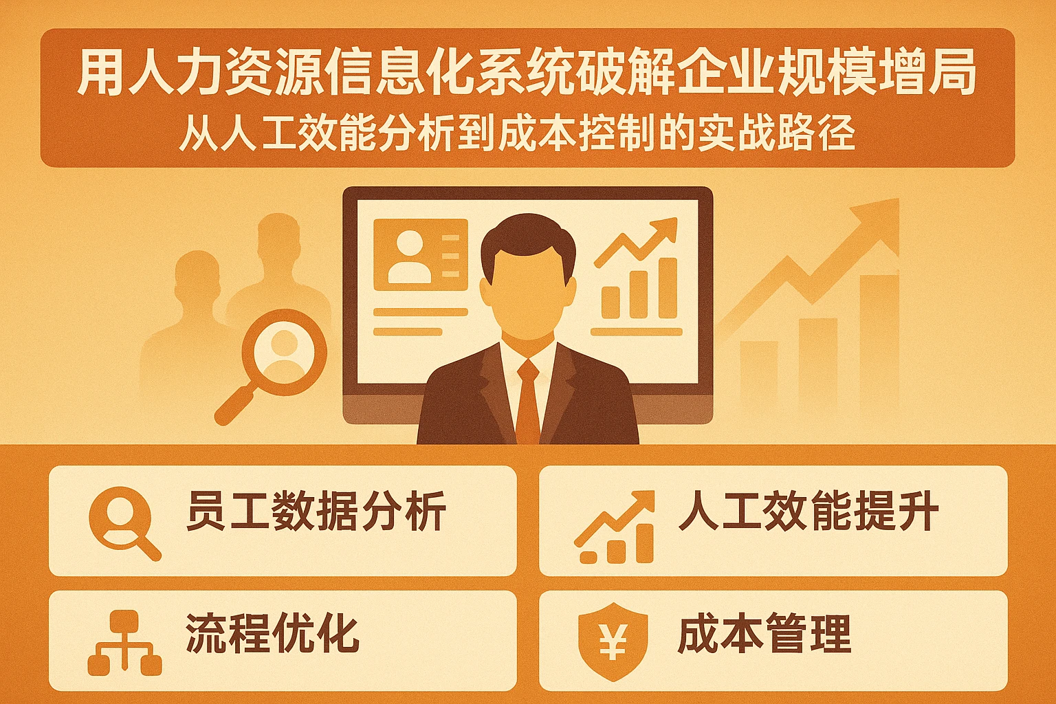 用人力资源信息化系统破解企业规模增长困局：从人工效能分析到成本控制的实战路径