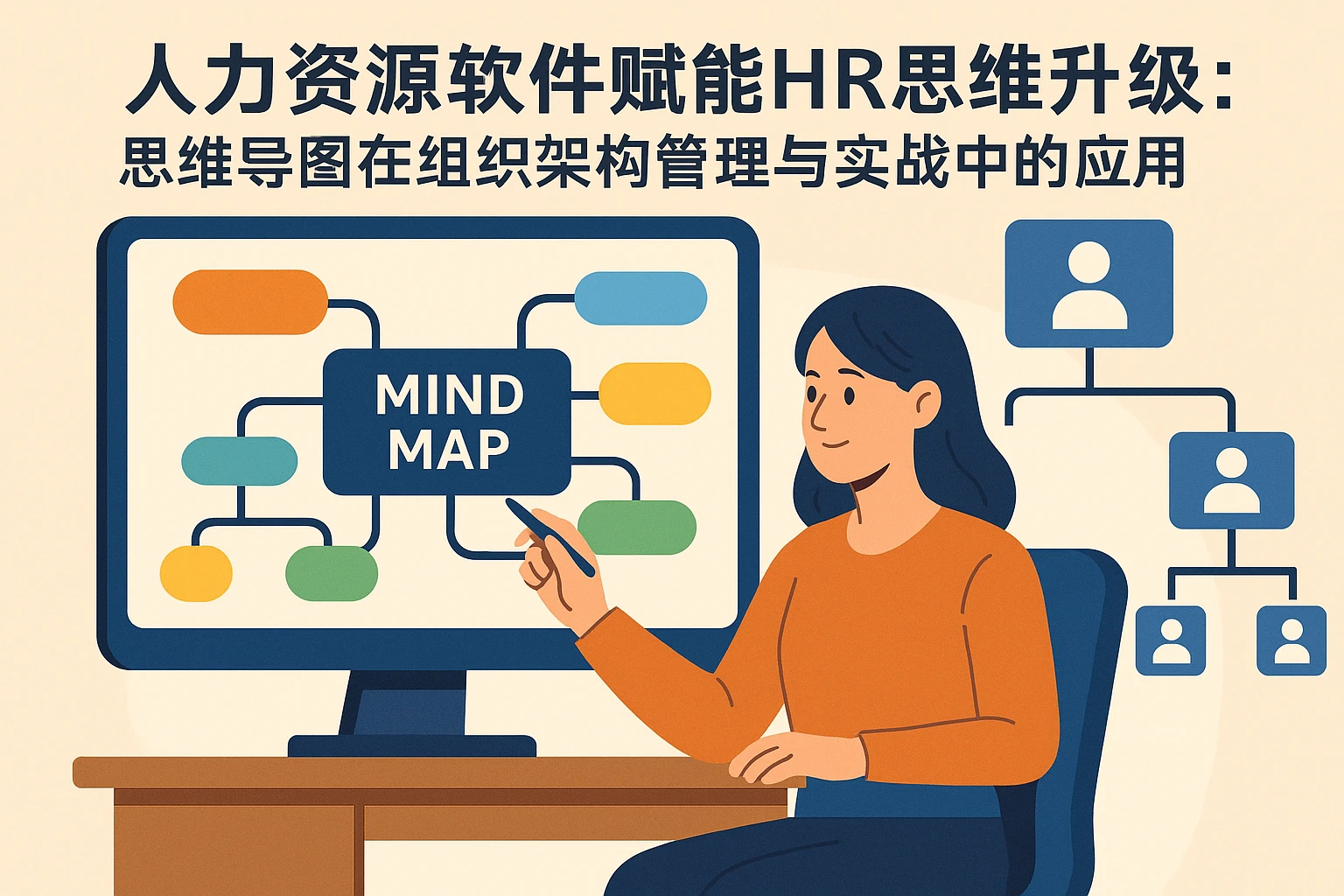 人力资源软件赋能HR思维升级：思维导图在组织架构管理与实战中的应用