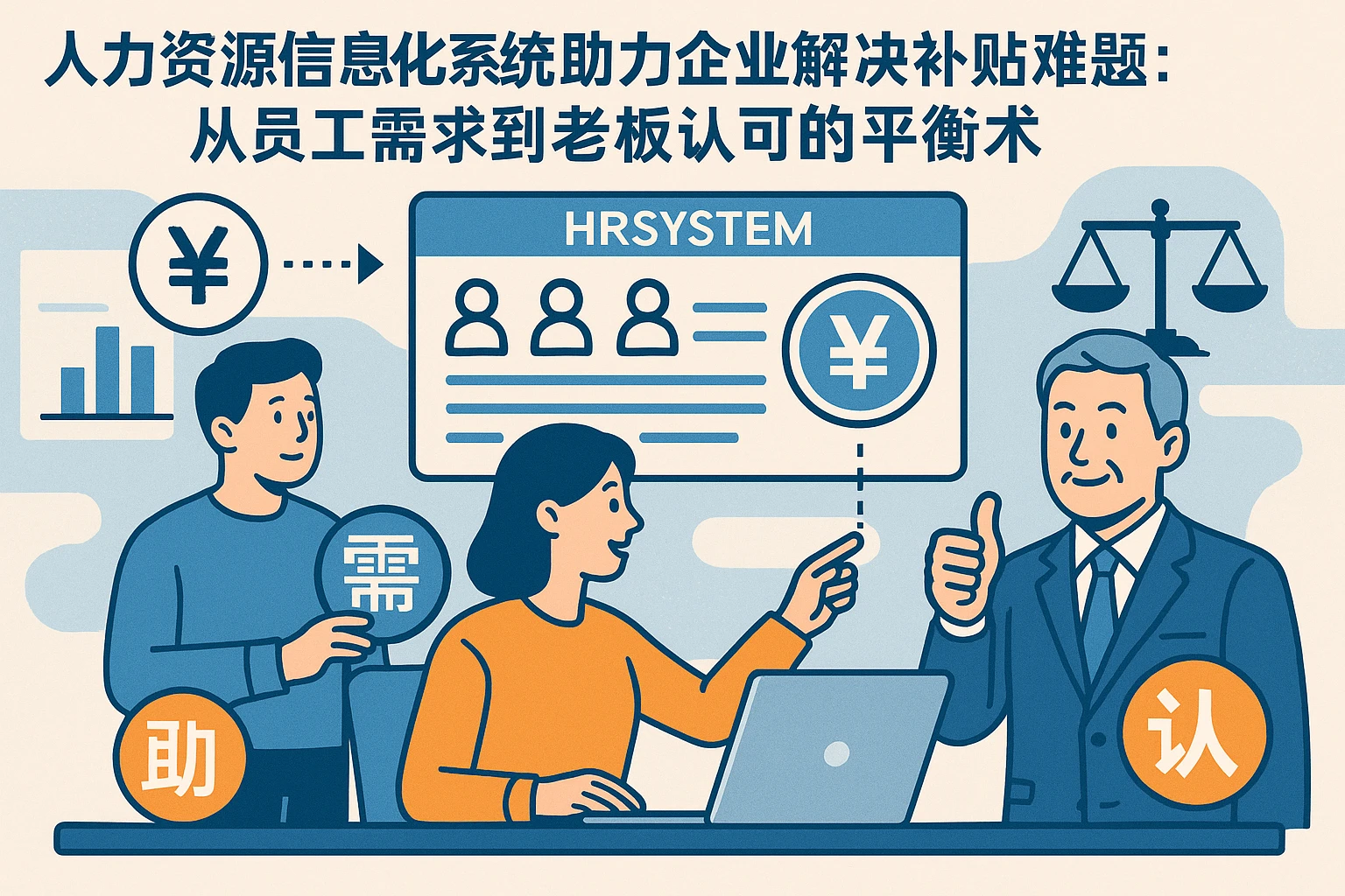 人力资源信息化系统助力企业解决补贴难题：从员工需求到老板认可的平衡术
