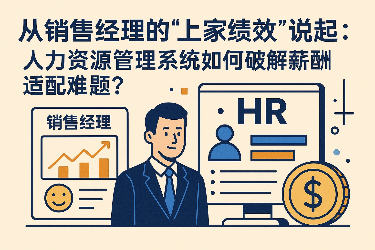 从销售经理的“上家绩效”说起：人力资源管理系统如何破解薪酬适配难题？