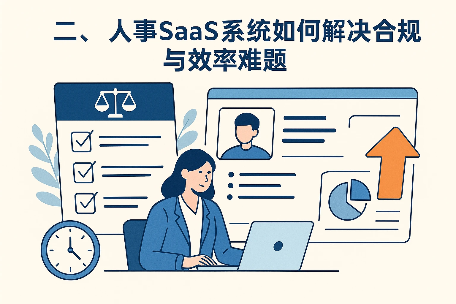 二、人事SaaS系统如何解决合规与效率难题