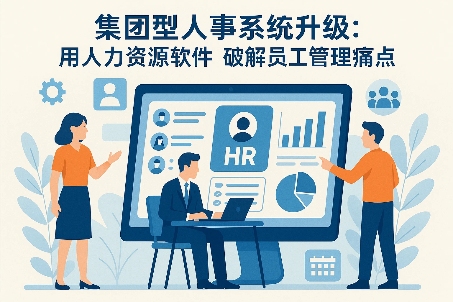 集团型人事系统升级：用人力资源软件破解员工管理痛点